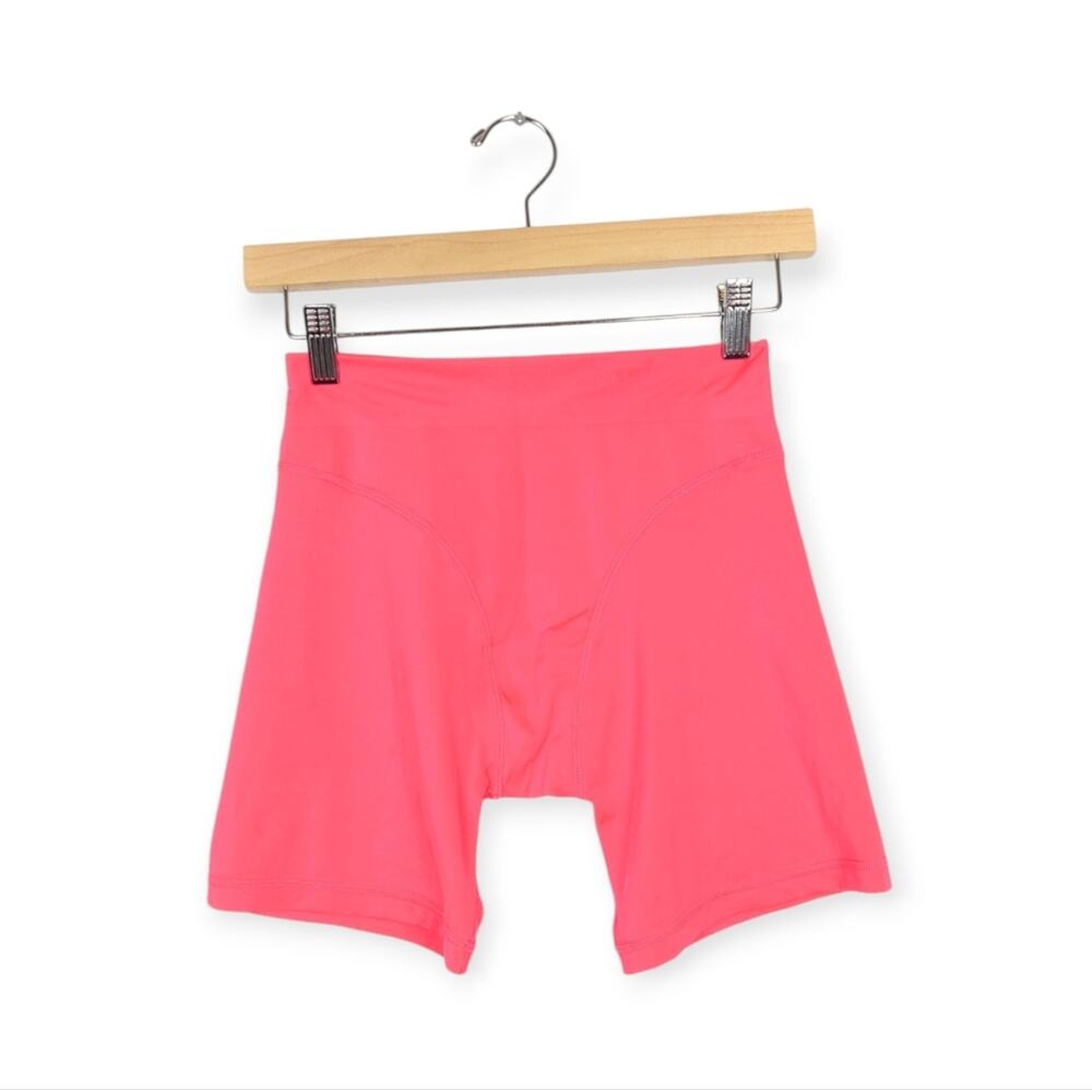 Free People Hot As Hell Biker Shorts XS Hot Pink High Rise Athletic Athleisure